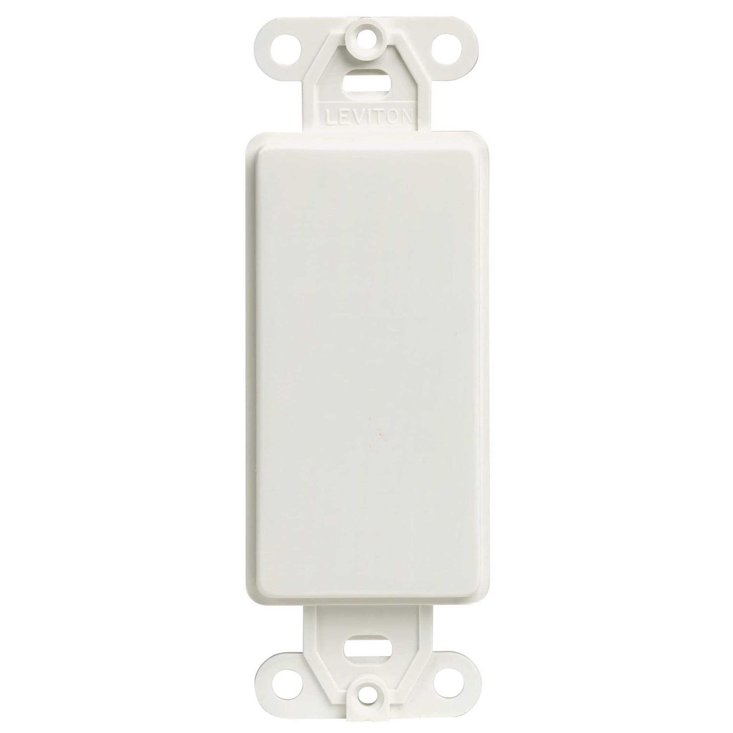 Leviton Blank Decora Insert - Cheap Fitting