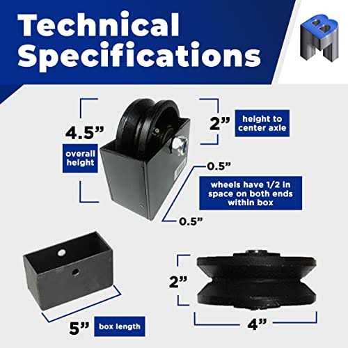 Bobco Metals 4 Cast Iron V Groove Wheel - Cheap Fitting