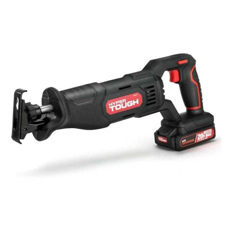 Hyper Tough 20V Max Lithium-ion Cordless Reciprocating Saw - Cheap Fitting