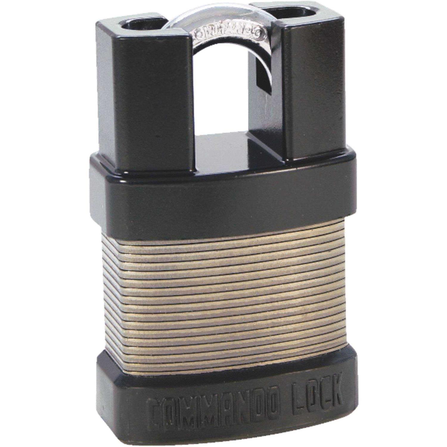 Commando Lock iChange Bolt Cutter Proof Steel Keyed Padlock - Cheap Fitting