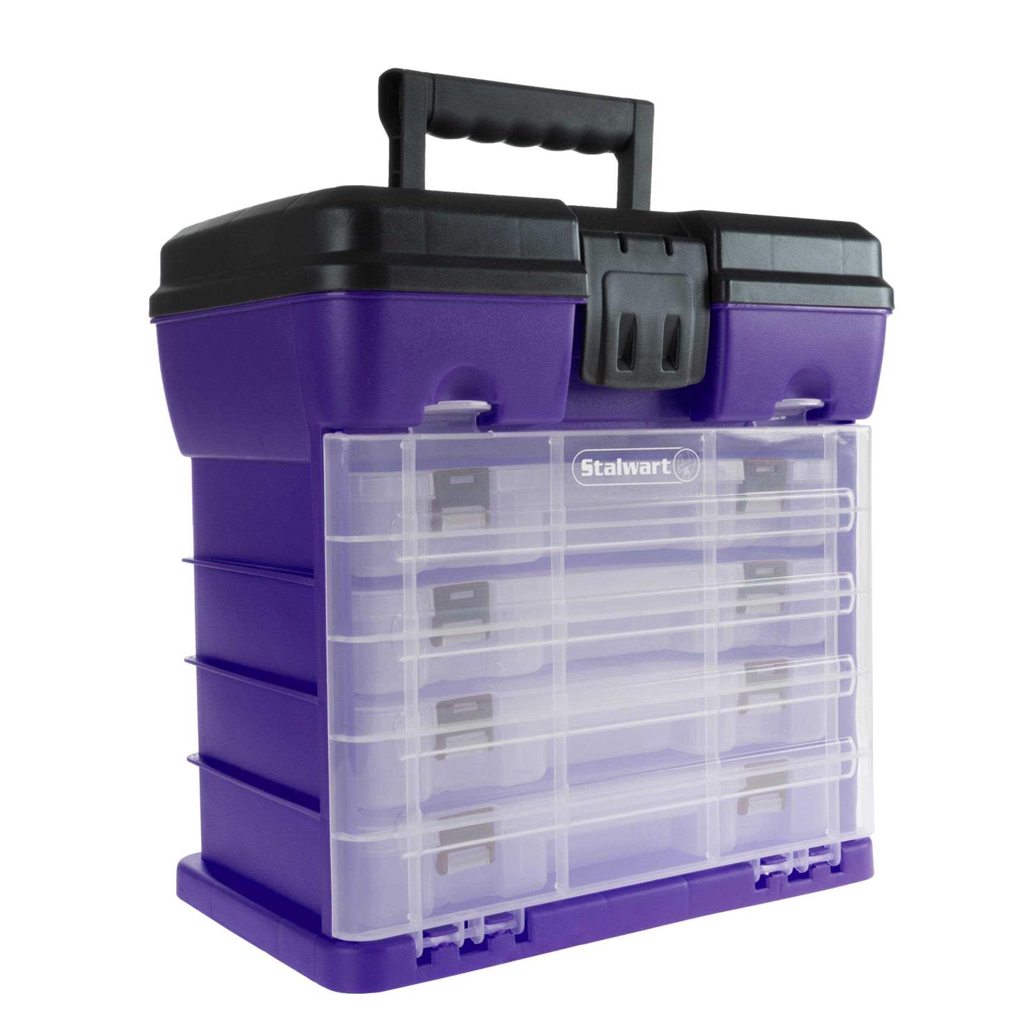 Stalwart Durable Organizer Utility Storage & Tool Box - Cheap Fitting