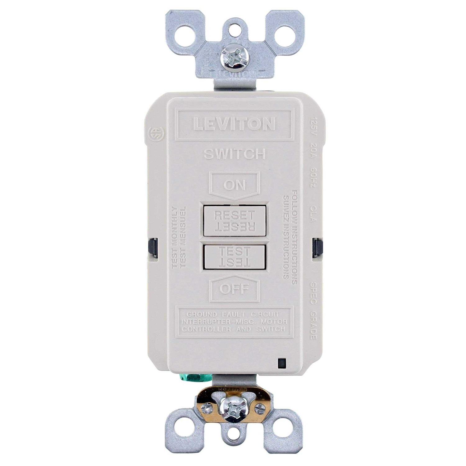 Leviton GFRBF-T Slim Blank GFCI - Cheap Fitting