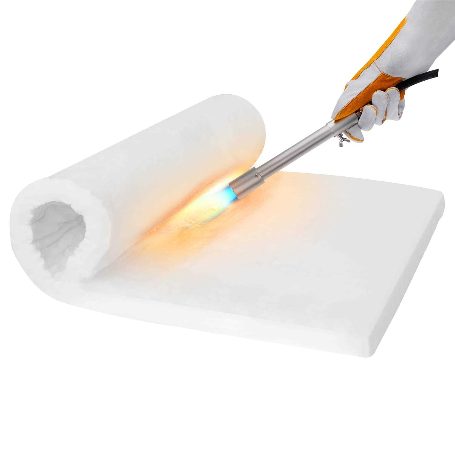 Lyrufexon Ceramic Fiber Insulation 2600F Fireproof Insulation Blanket for Wood Stove Baffle - Cheap Fitting