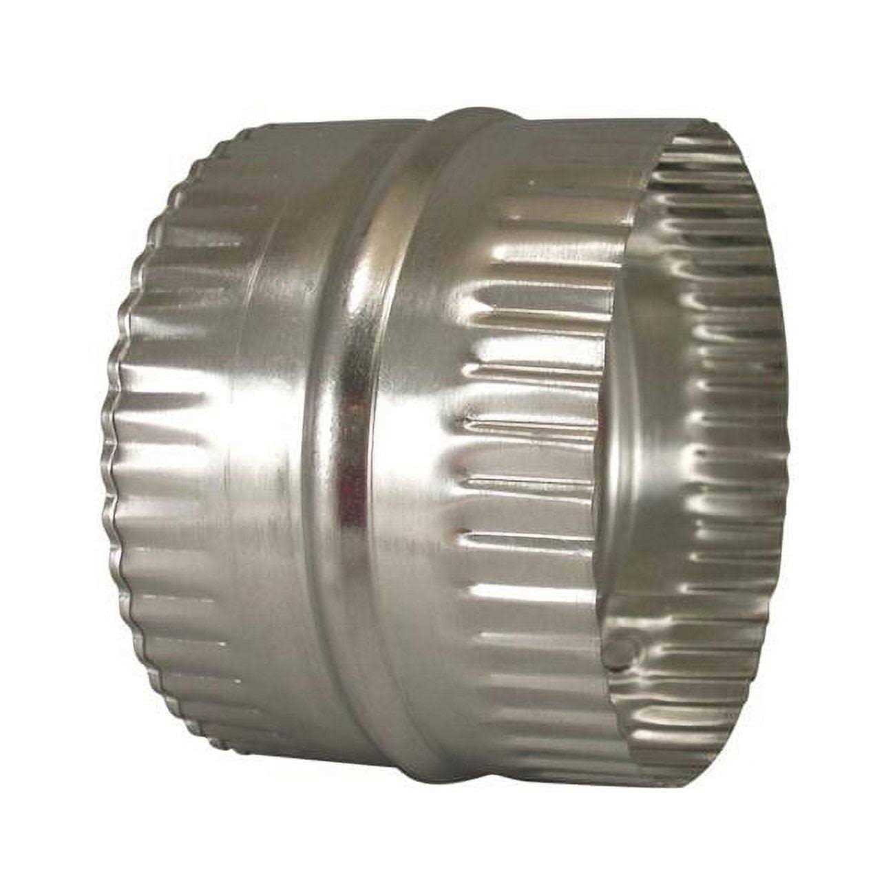 Deflect-o 4 in. Aluminum Duct Connector - Cheap Fitting