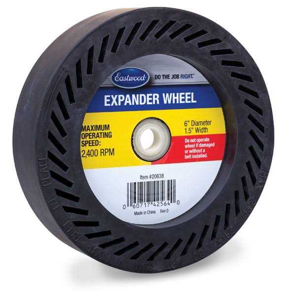 Eastwood Expander Wheel Expandable Rubber Drum for Sanding Or Grinding Belts Polishing & Cleaning & Derusting & Deburring Working in Metal - Cheap Fitting