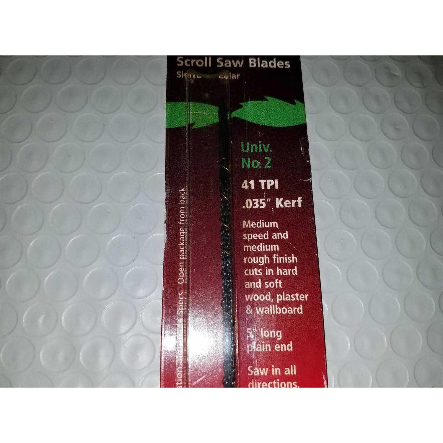 Olson Plain End Scroll Saw Blade - Cheap Fitting