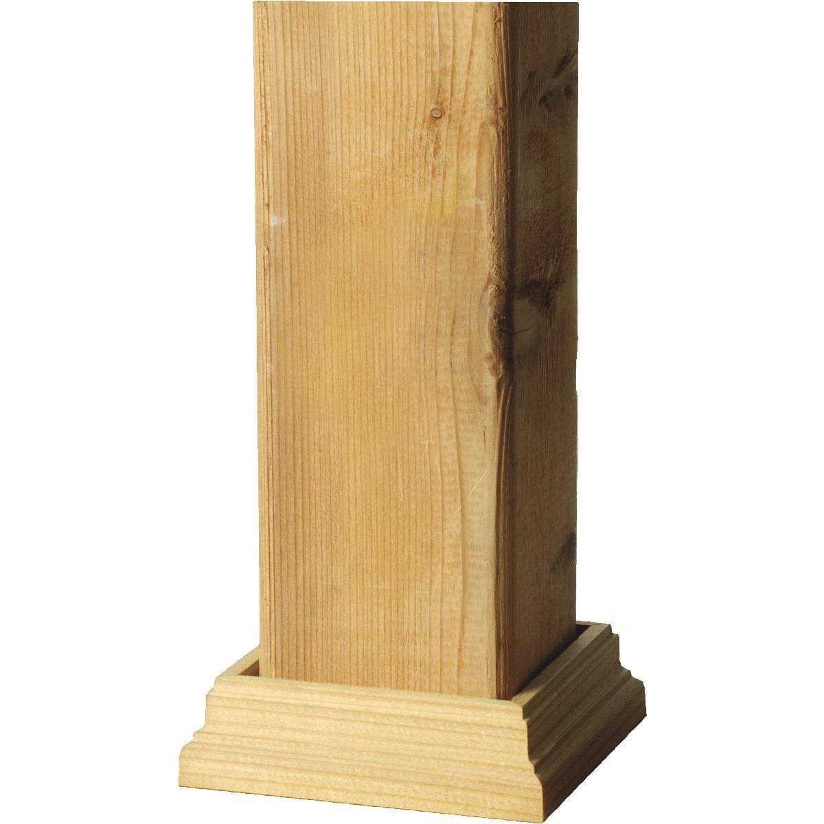 Deckorators Wood Post Base Trim - Cheap Fitting
