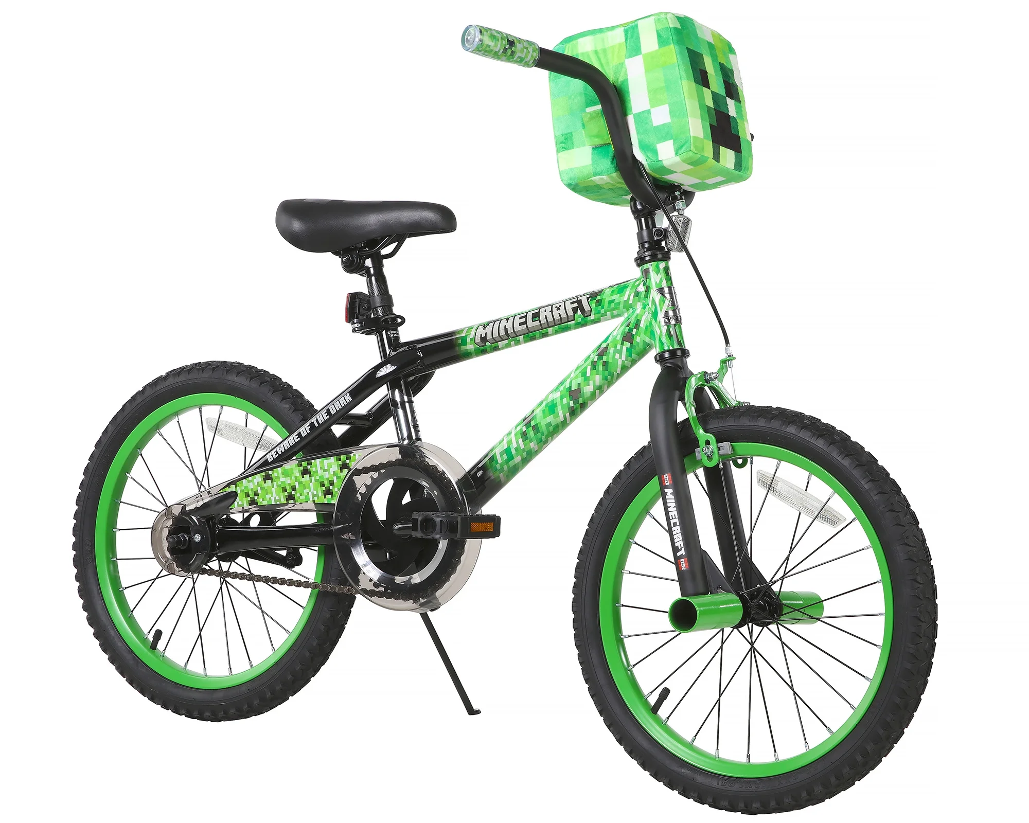 Dynacraft Minecraft 18-Inch Unisex BMX Bike for Child 6-9 Years - Cheap Fitting