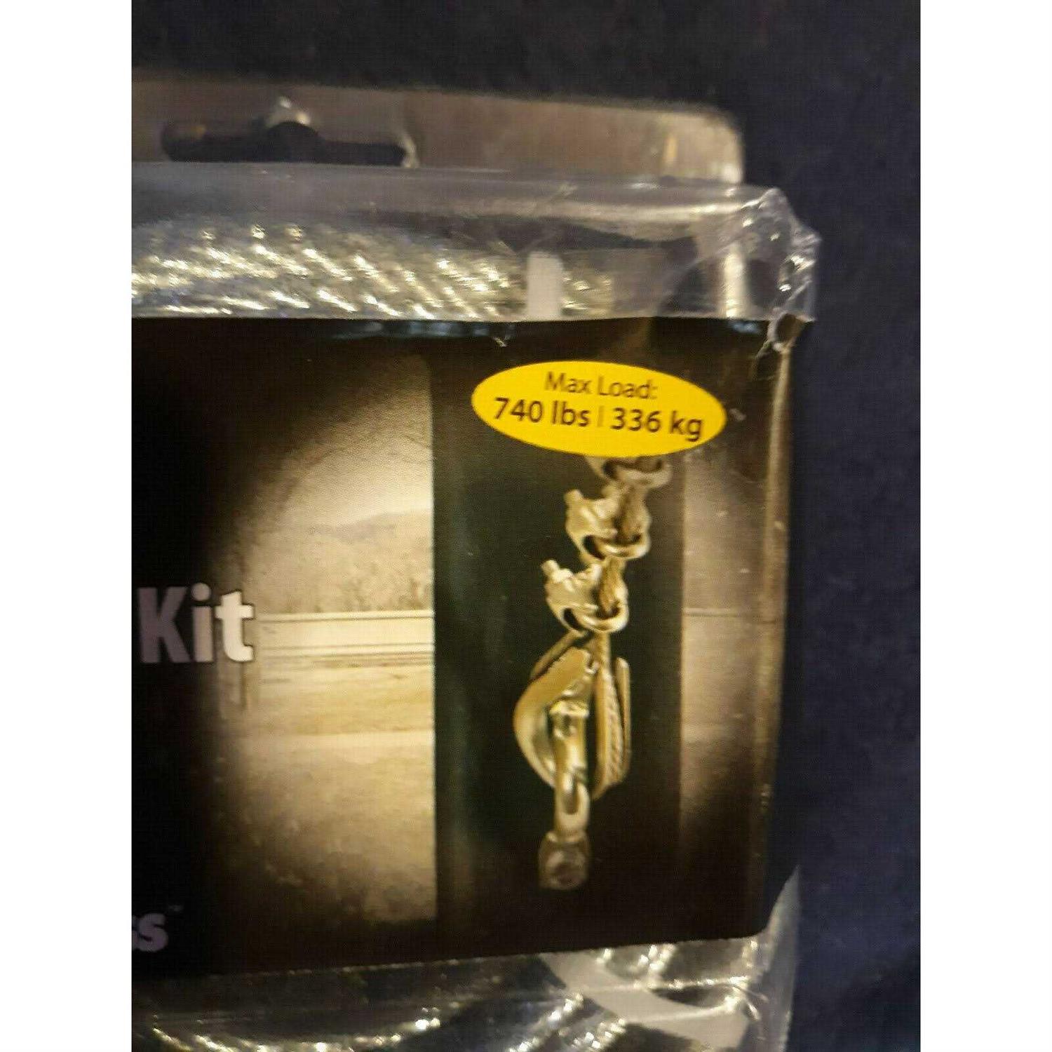 Peerless 3/16 inch Wire Rope Kit - Cheap Fitting