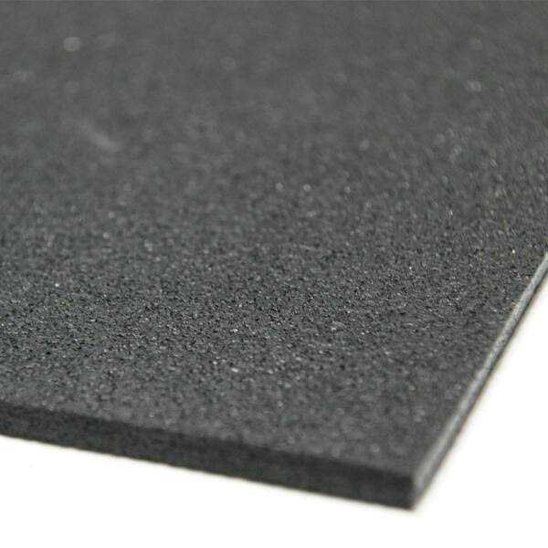 Rubber-Cal Recycled Rubber T x Black Commercial 60A Durometer Rubber Sheet - Cheap Fitting