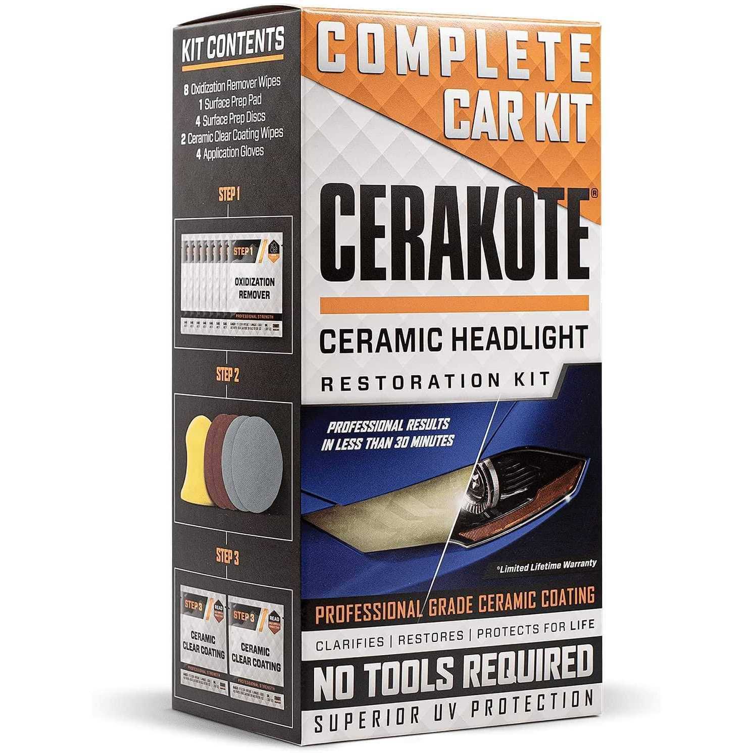 Cerakote Headlight Restoration Kit - Cheap Fitting