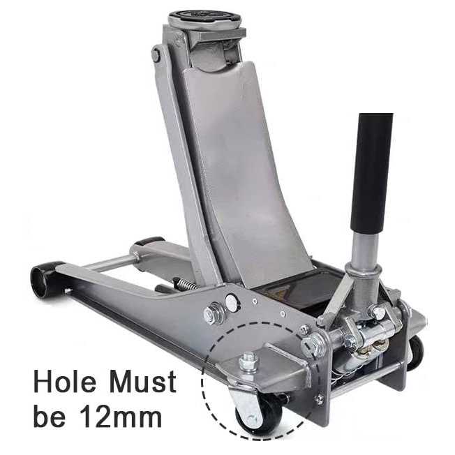 Floor Jack Casters for 3 Ton Floor Jack Cast Iron Caster Wheels - Cheap Fitting