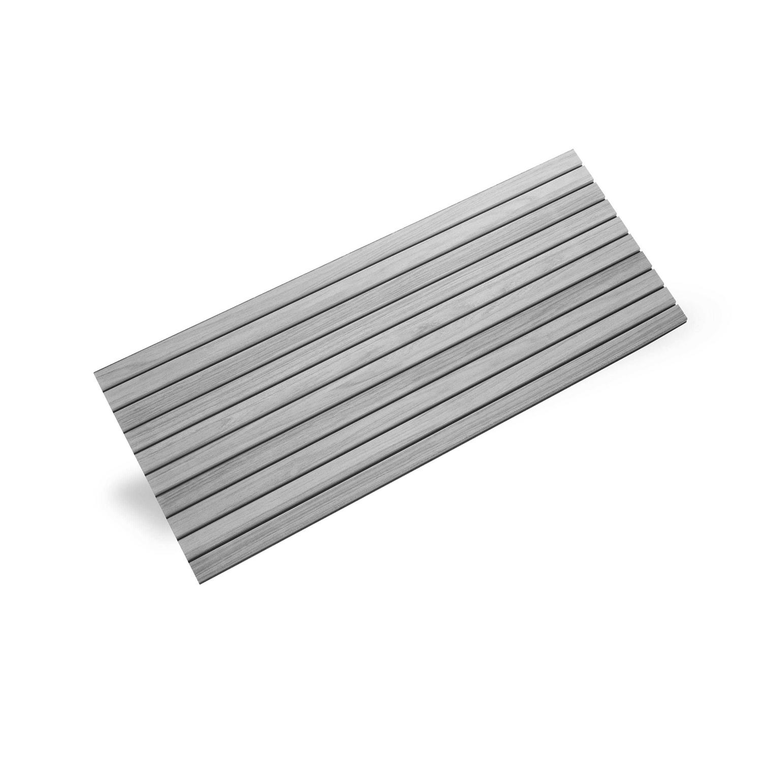 WALL!SUPPLY 0.79 in. x 16.69 in. x 45.67 in. UltraLight Linari Modern Grey Wall Paneling - Cheap Fitting