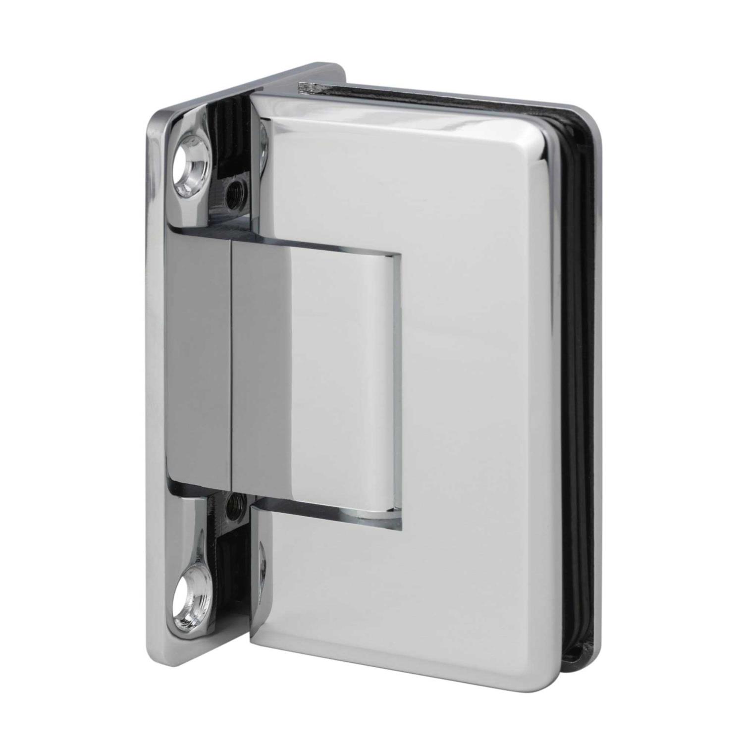 Sure-Loc Hardware SHR-H4BV  2-1/4 x 4 Beveled Shower Glass Hinge - Cheap Fitting