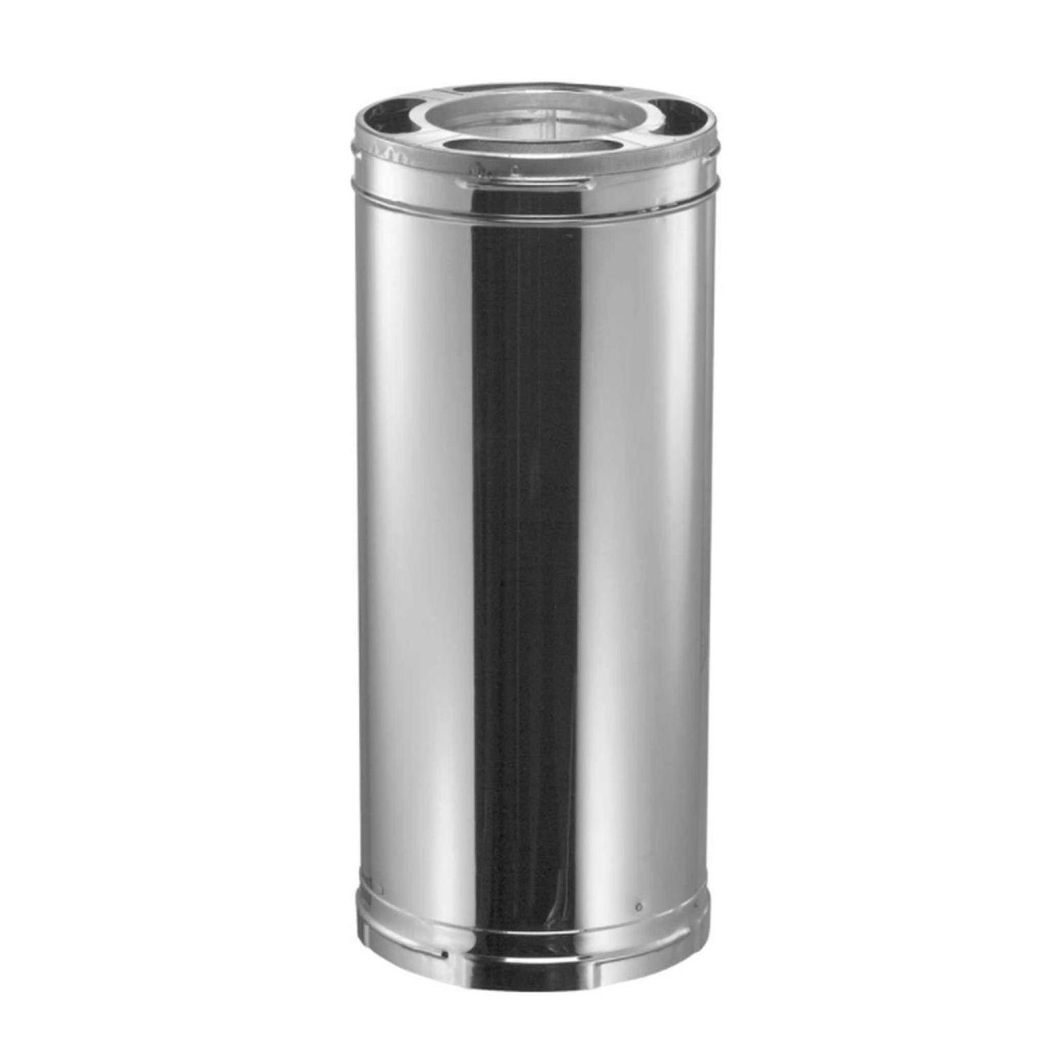 DuraVent DuraPlus 6 Diameter Stainless Steel Chimney Pipe - Cheap Fitting