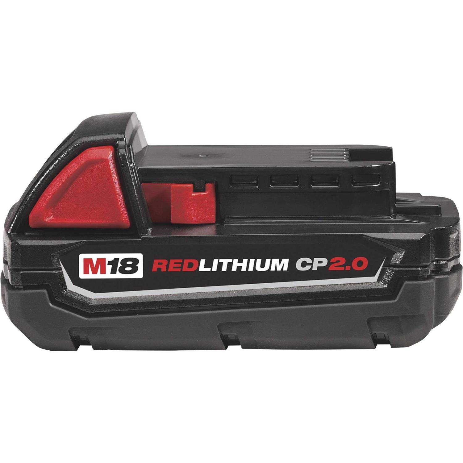 Milwaukee M18 REDLITHIUM 2.0 Compact Battery - Cheap Fitting