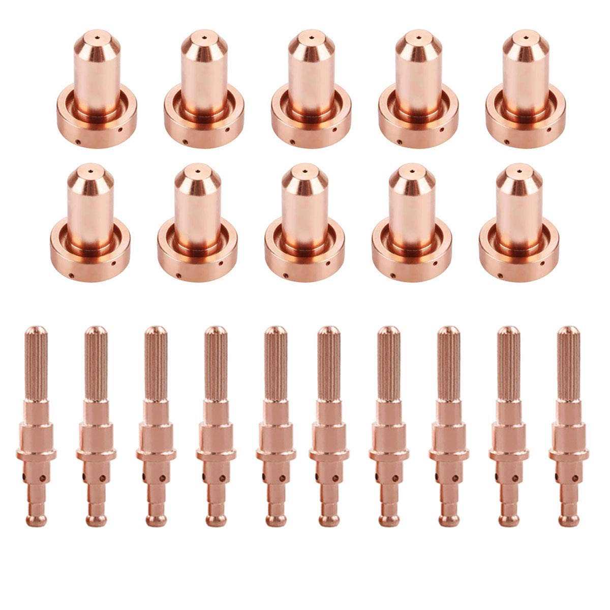 Kemao Nozzle Tips 9-8215 Electrode 20pack Fit for Thermal Dynamics Sl60/Sl100 Plasma Cutting Torch Consumables - Cheap Fitting