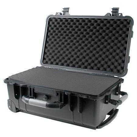 22 Rolling Weatherproof Equipment Case with Telescopic handle made of Polypropylene Plastic - Cheap Fitting
