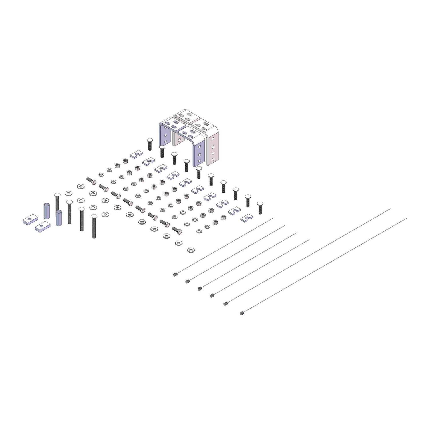 Husky Towing 31622 10 Bolt Rail Install Kit - Cheap Fitting