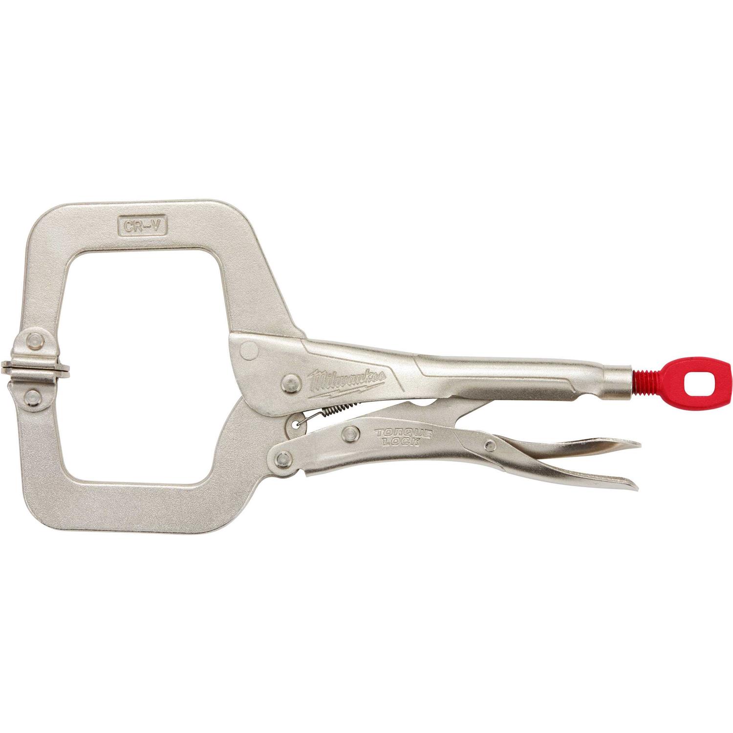 Milwaukee 48-22-3521 11 Torque Lock Locking C-Clamp Swivel Jaws - Cheap Fitting