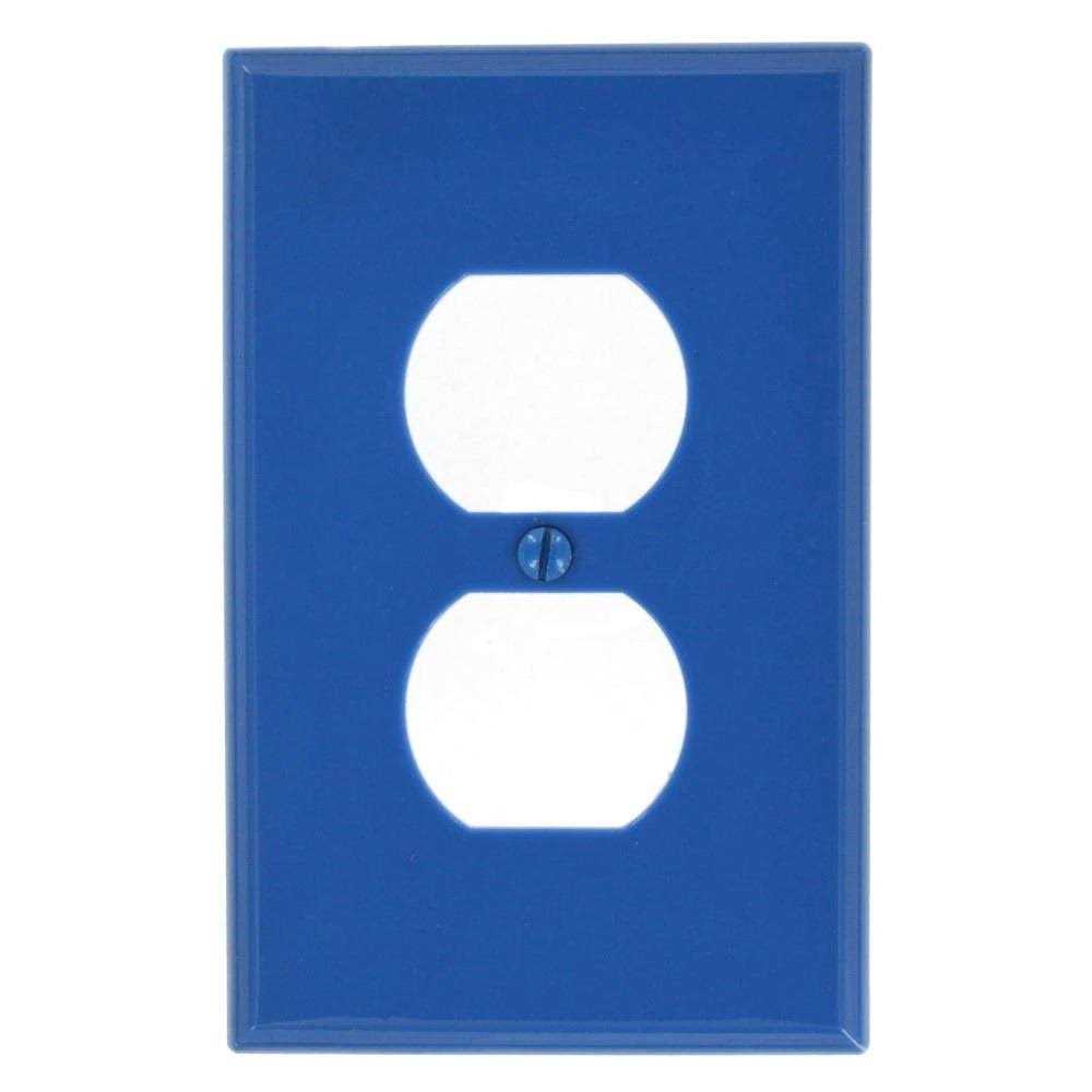Leviton 1 Gang Duplex Wall Plate - Cheap Fitting