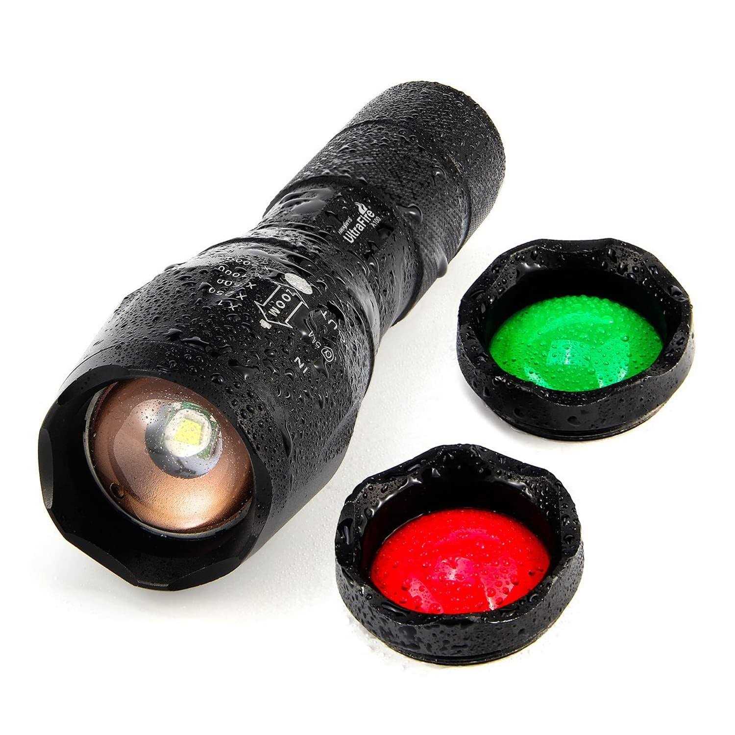 ULTRAFIRE A100 Tactical LED Flashlight Hunting Flashlight - Cheap Fitting