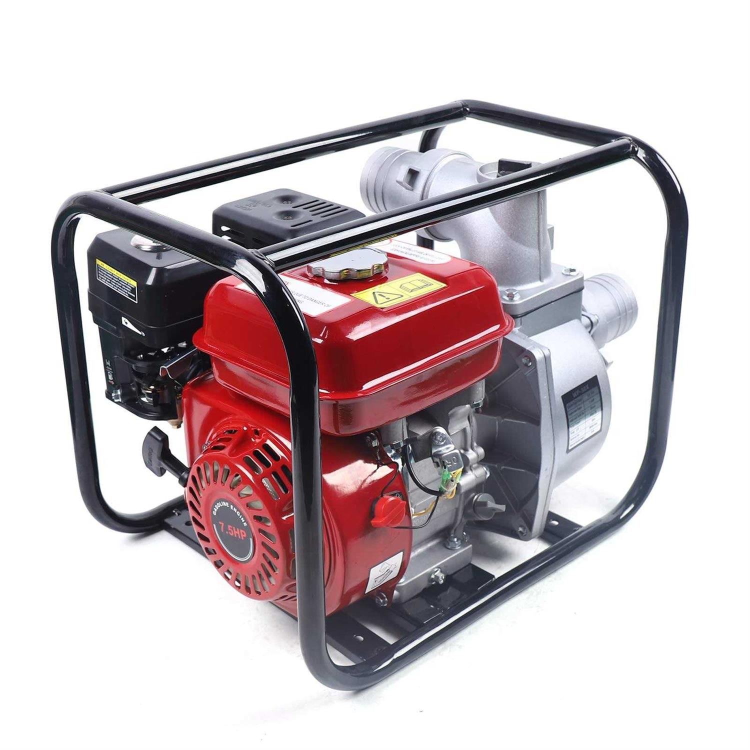 LyeXD 7.5HP 3 Gas Water Semi-Trash Pump 3000W High Pressure Sump Pump Garden Irrigation Water Transfer Pump - Cheap Fitting