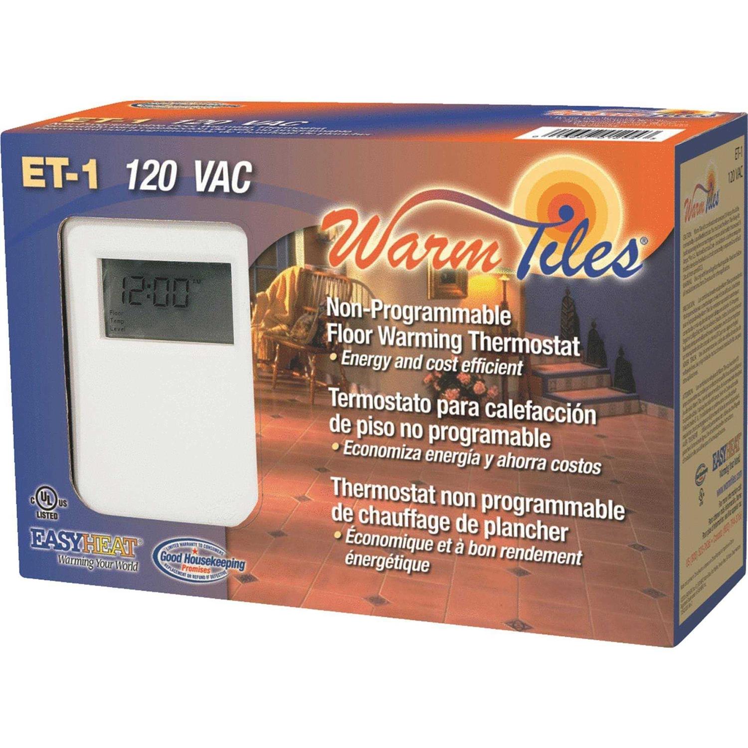 Easy Heat Nonprogrammable Thermostat FG - Cheap Fitting