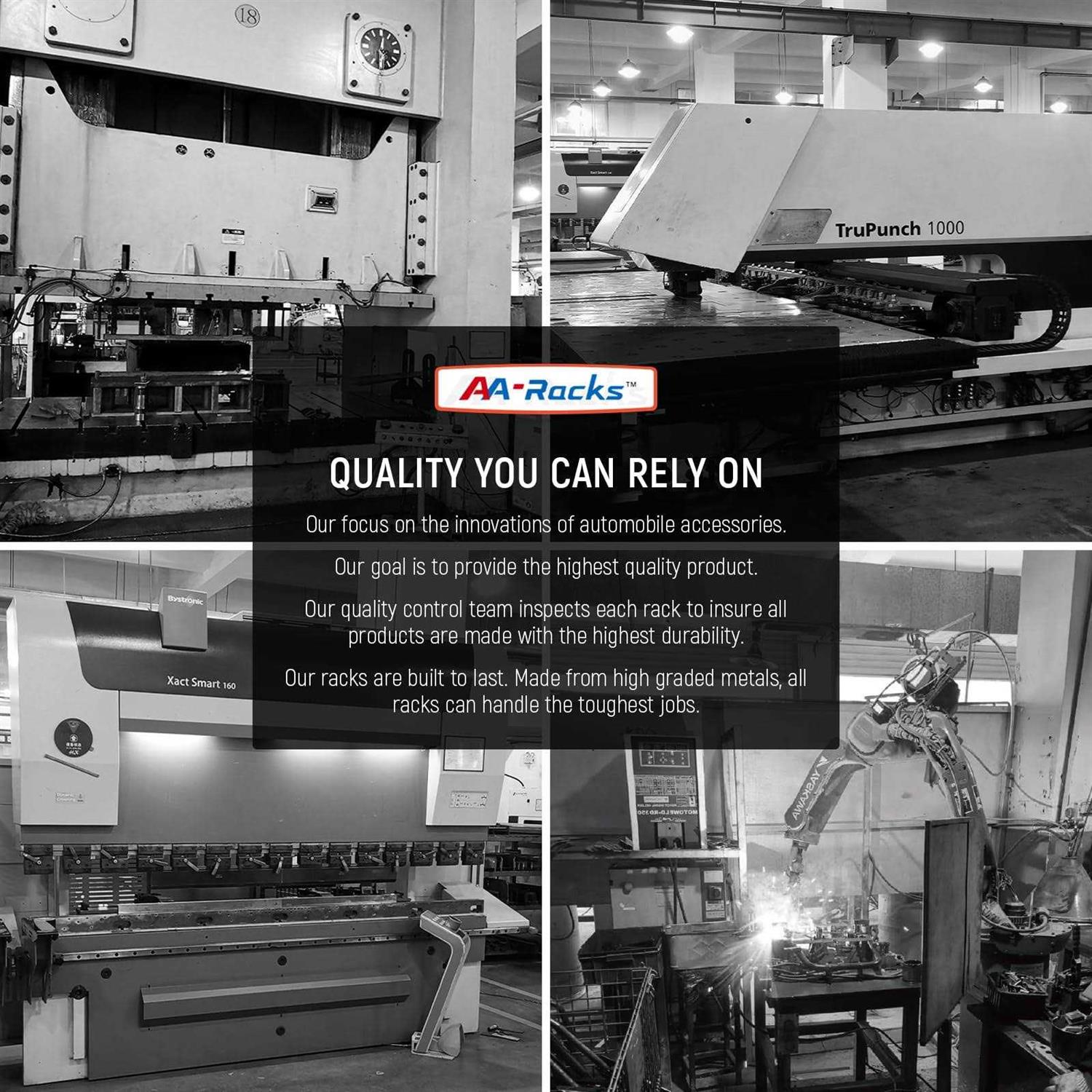 Aa-racks Model X31 800Ibs Capacity Extendable Steel Pick-Up Truck Ladder Rack Two-bar Set - Cheap Fitting