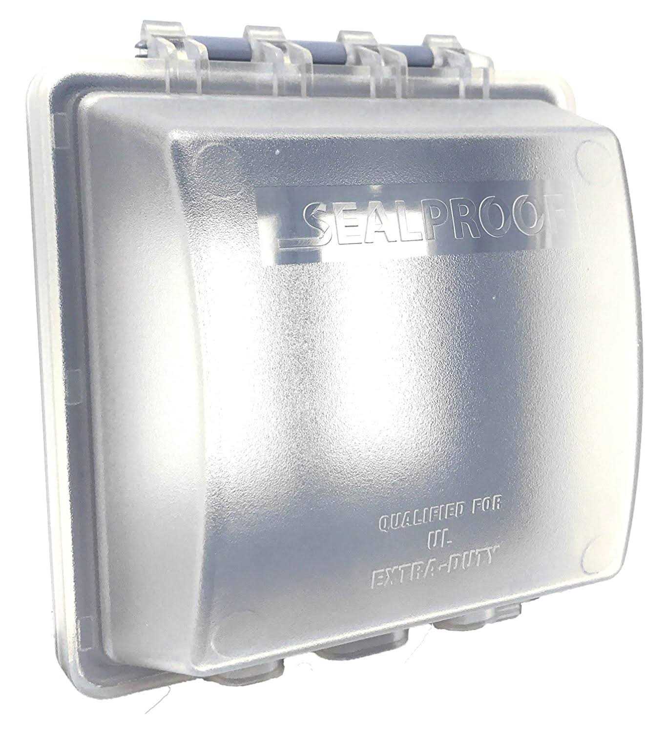 Sealproof 2-Gang Weatherproof In Use Outlet Cover Two Gang Outdoor Plug and Receptacle Protector - Cheap Fitting