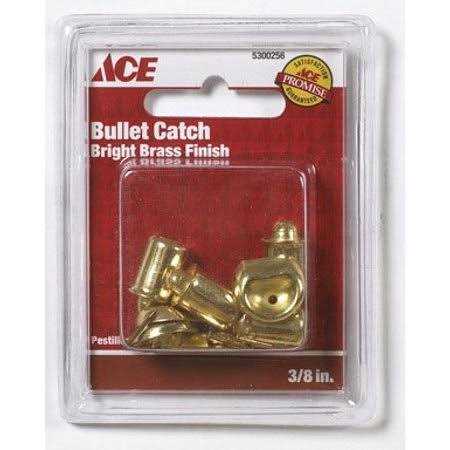 Ace Bright Zinc Bullet Catch 4 pk - Cheap Fitting