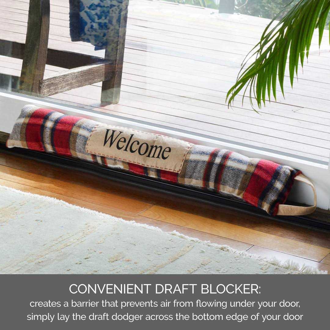 Elements Fabric Draft Excluder 5295529 - Cheap Fitting