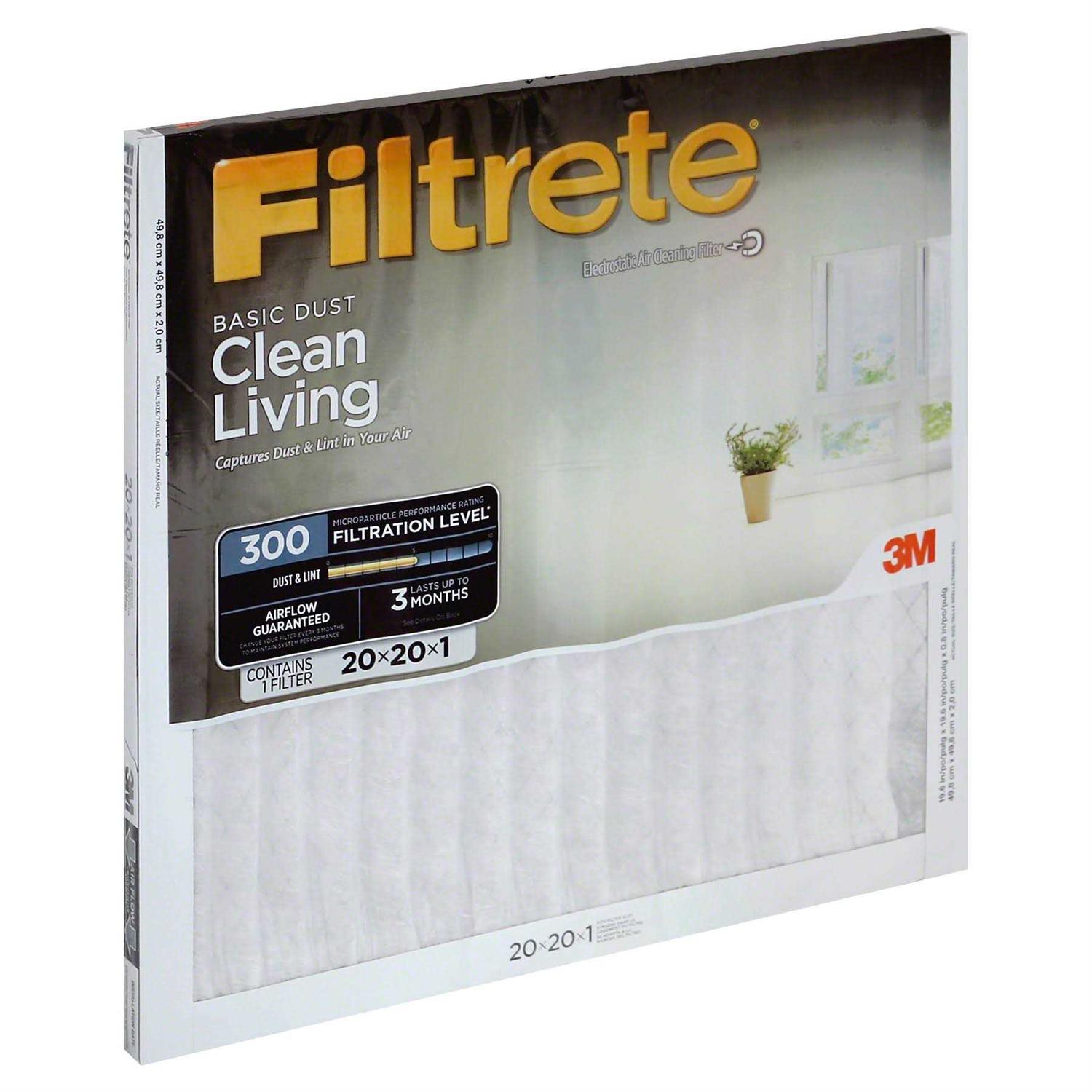 Filtrete Basic Dust & Lint Air Filter - Cheap Fitting