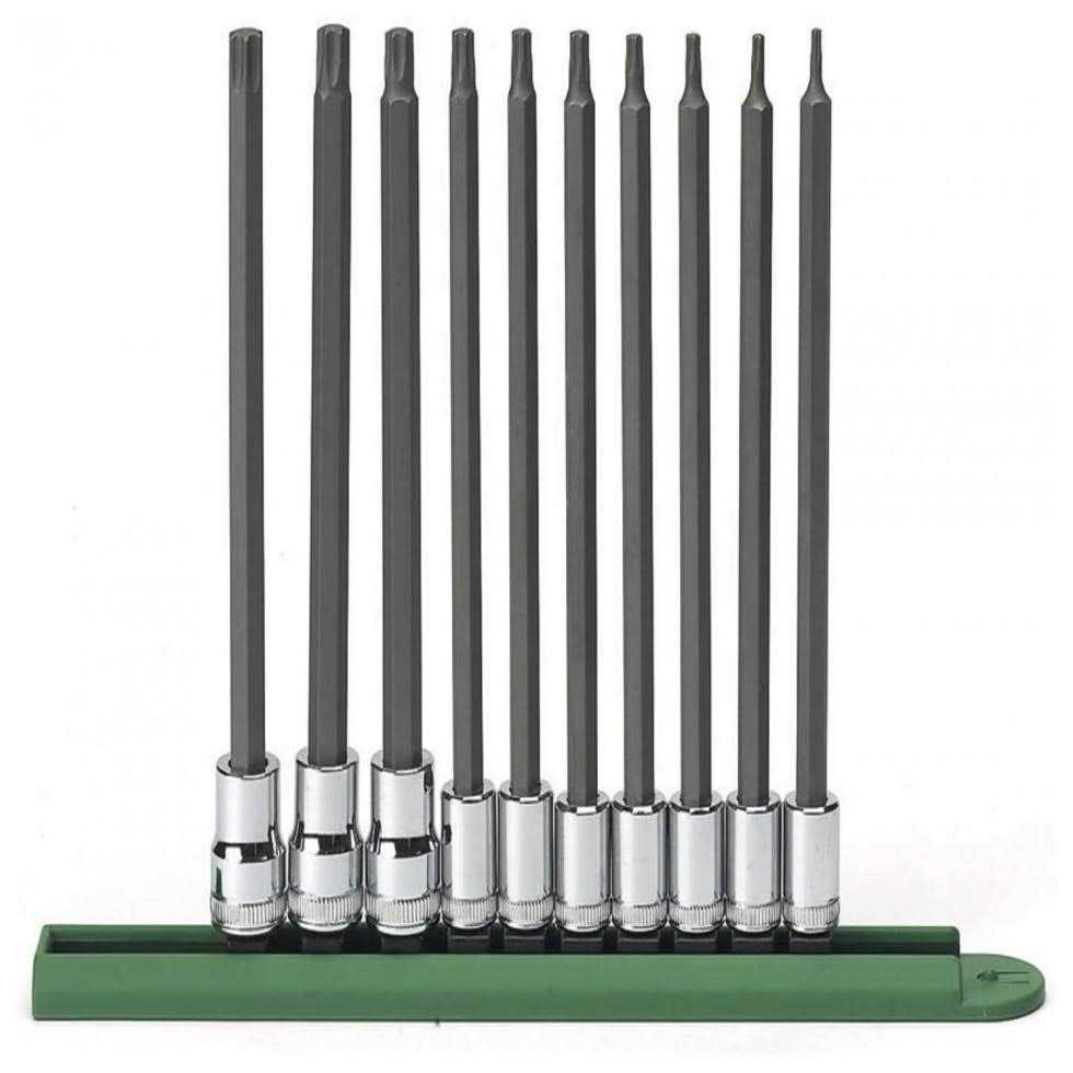 Gearwrench 80588 10 Pc. Long Torx Bit Socket Set - Cheap Fitting