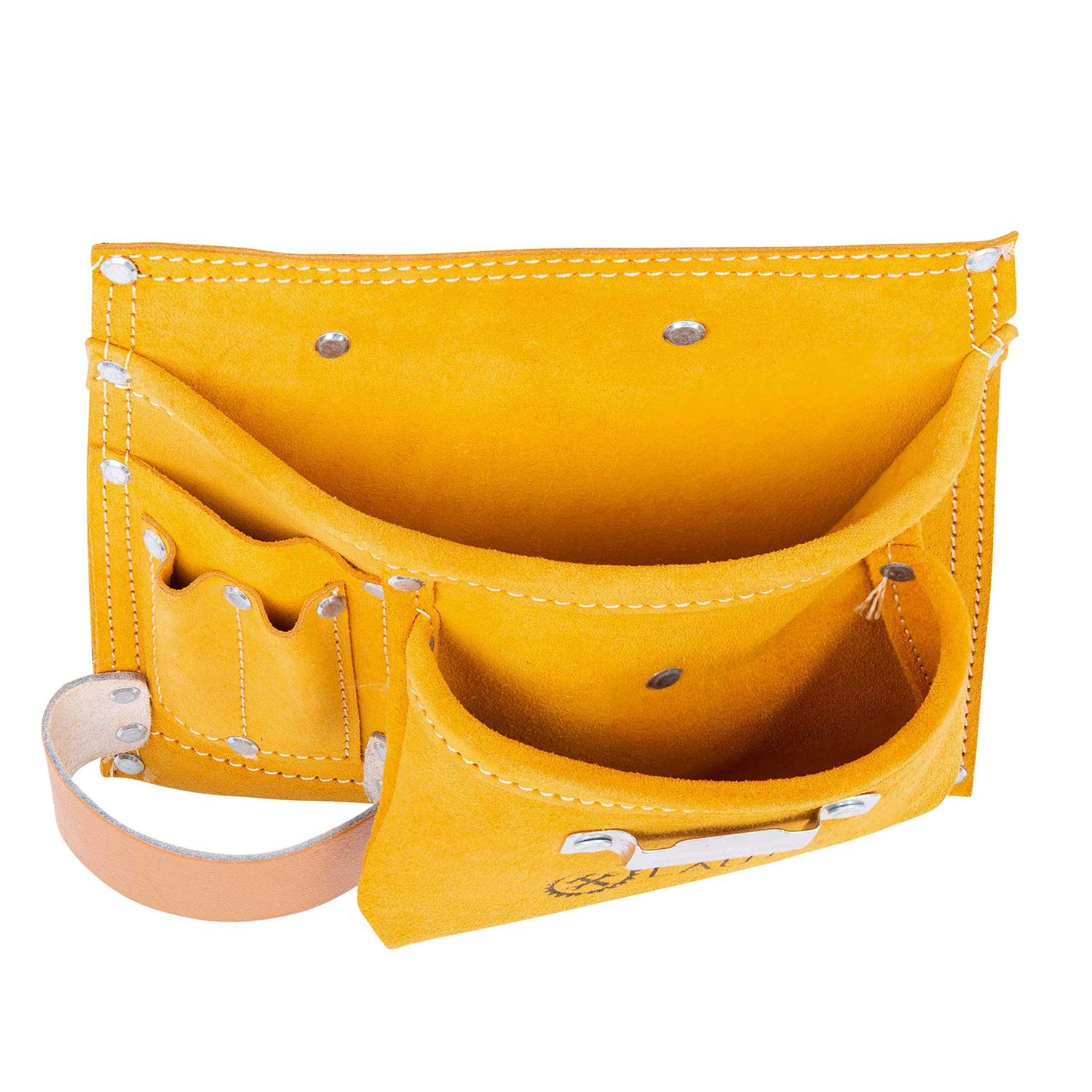 LAUTUS Suede Tool Bag Adjustable Poly Web Belt - Cheap Fitting