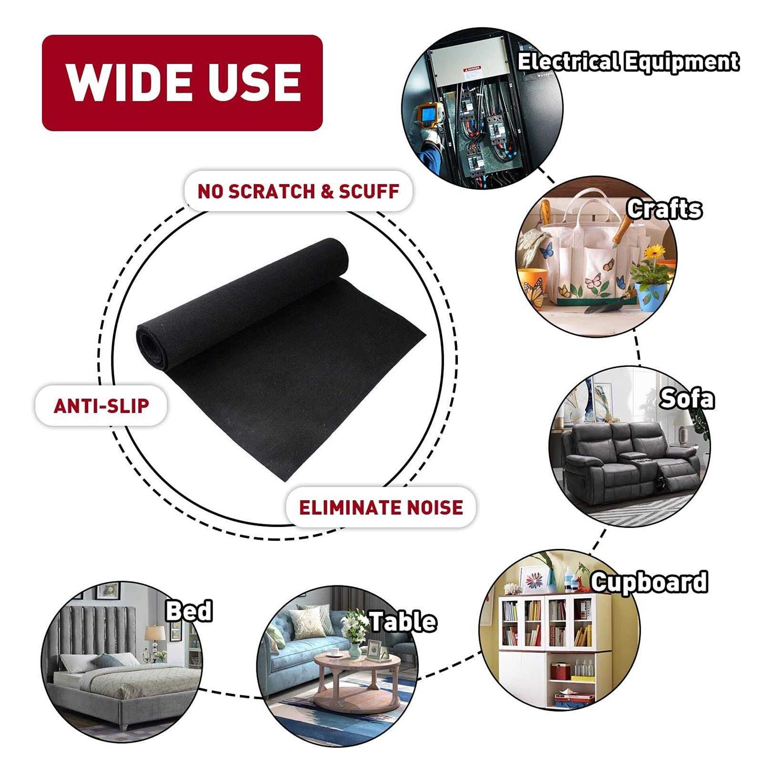 Modigt 40 70 Underfelt Carpet for RV - Cheap Fitting