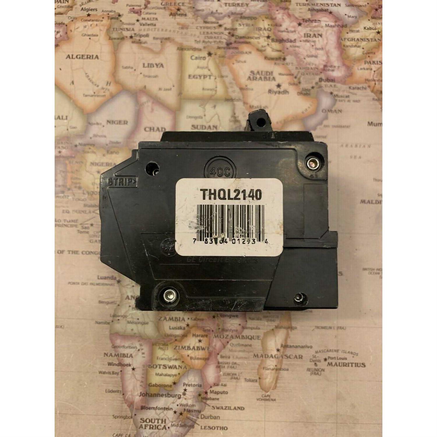 GE THQL2140 Double Pole Circuit Breaker - Cheap Fitting