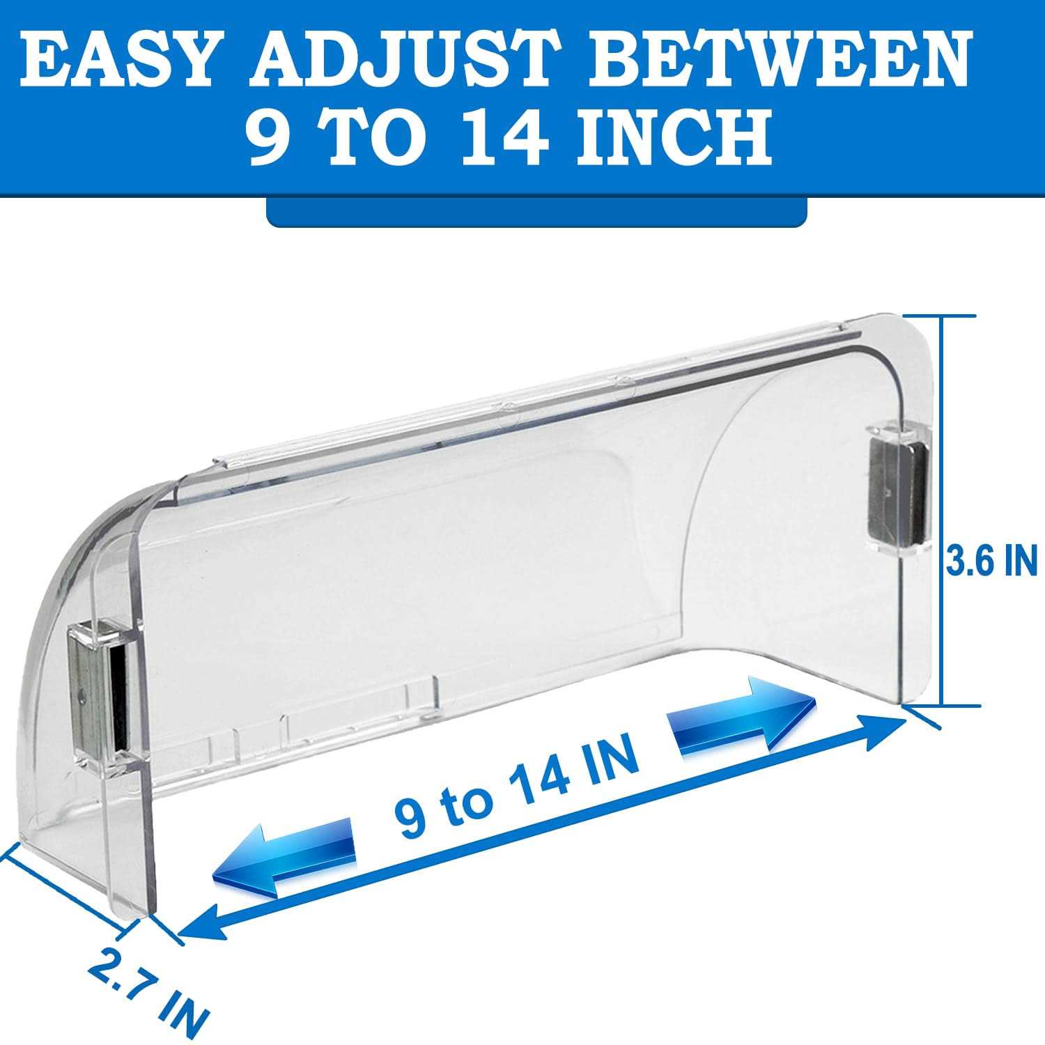 Binazon Heating & Air Vent Deflector for Vents Sidewall Ceiling Floor Registers - Cheap Fitting