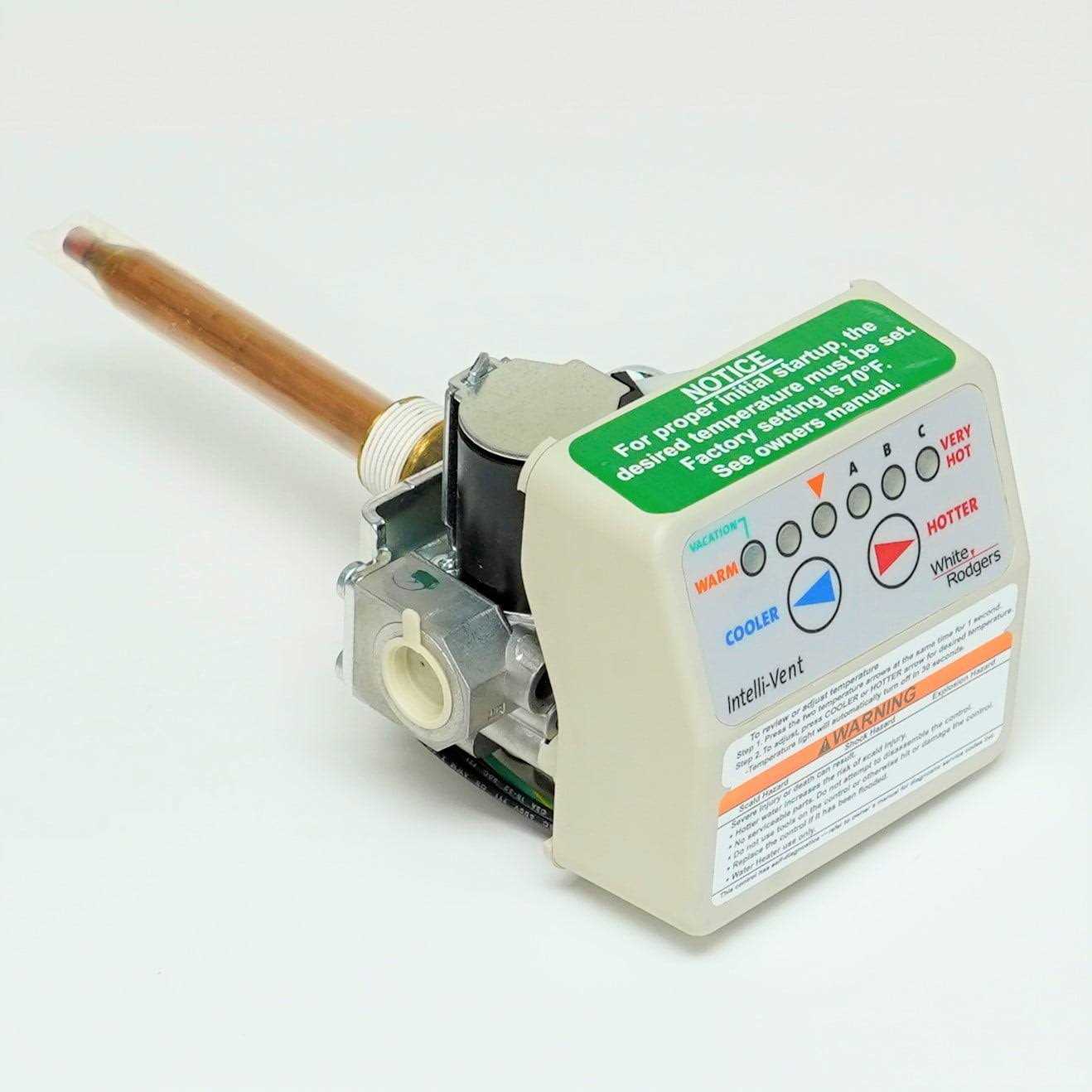 White-Rodgers 37e73a-903 Water Heater Gas Combination Thermostat - Cheap Fitting