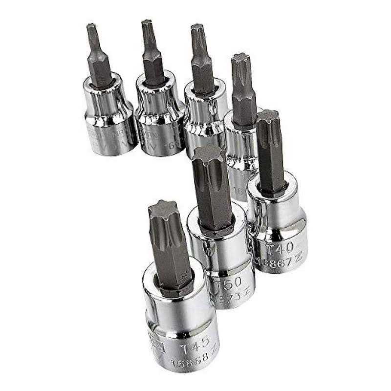 Craftsman 7 Piece Evolv Torx Bit Socket Set - Cheap Fitting