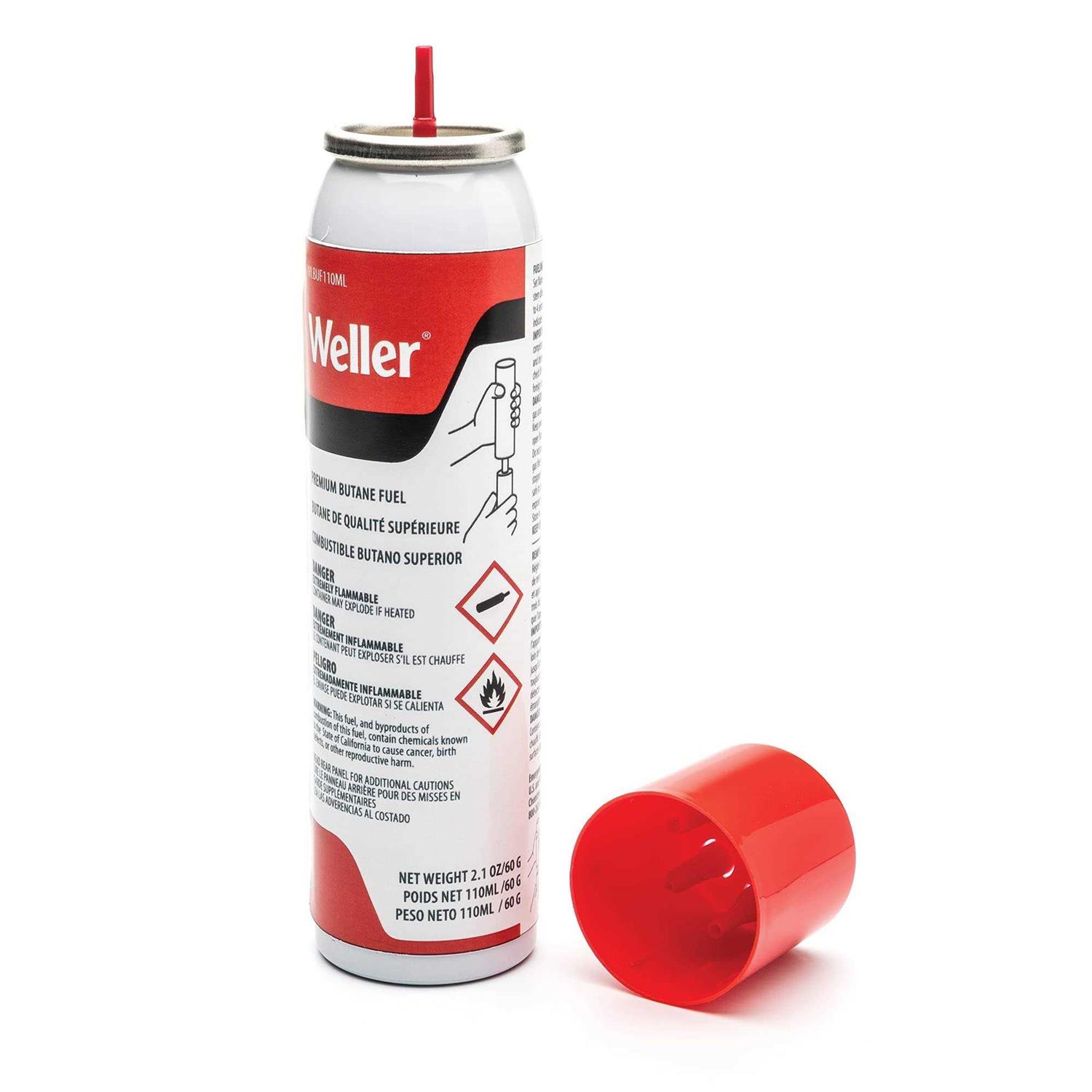 Weller Butane Fuel Refill WLBUF110ML - Cheap Fitting