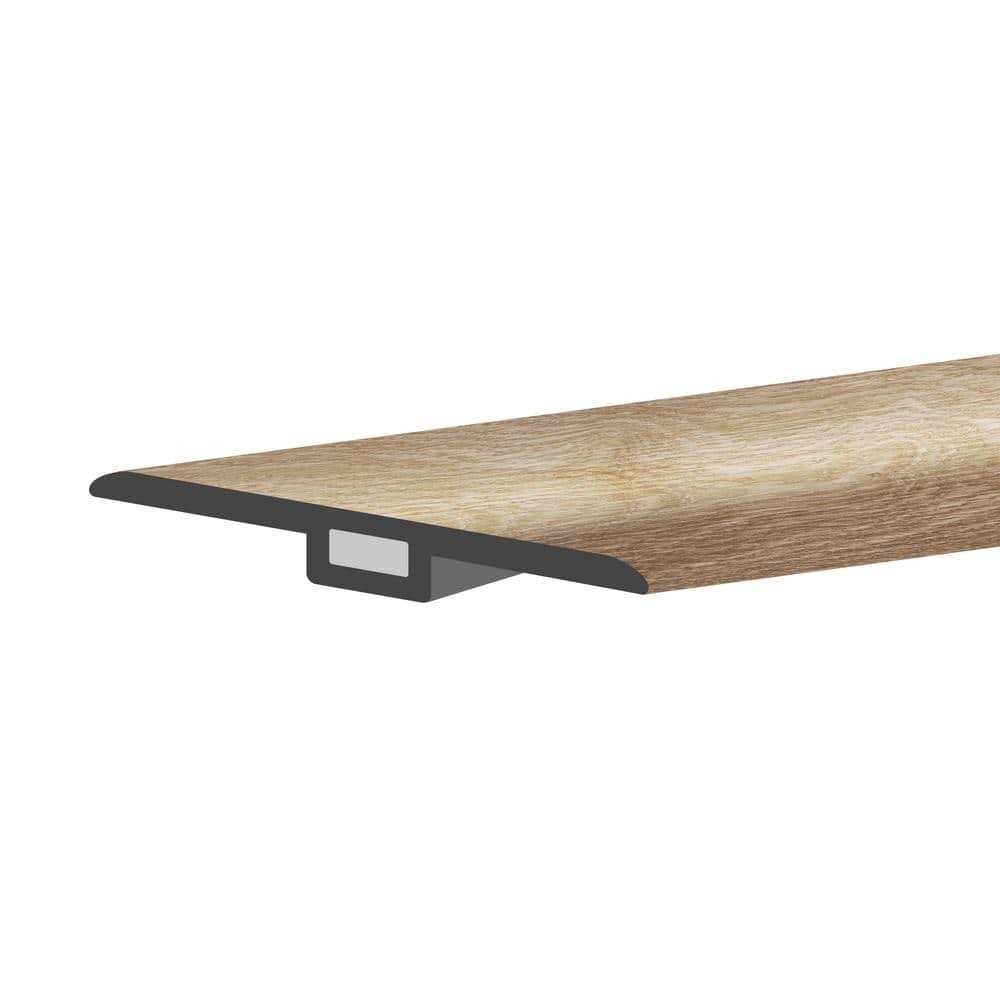 Lucida USA TruCore T-moulding Sandstorm 2-in T x 1.75-in W x 48-in L Vinyl T-moulding TC-801TM - Cheap Fitting