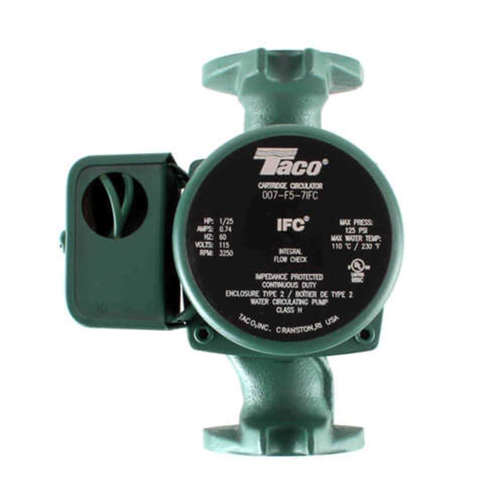 007-F5-7IFC Taco Cast Iron Circulator with Integral Flow Check - Cheap Fitting