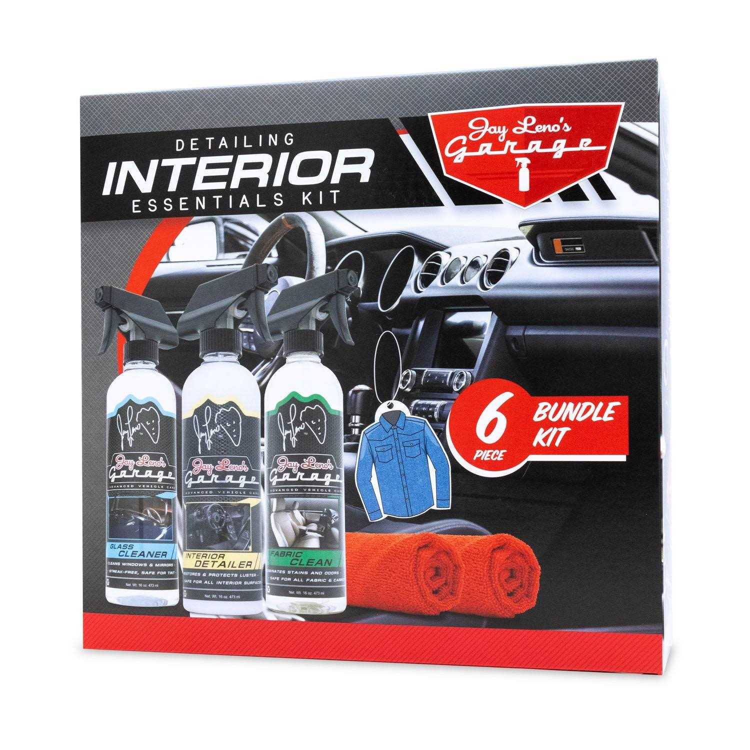 Jay Leno’s Garage Interior Essentials Detailing Kit - Cheap Fitting