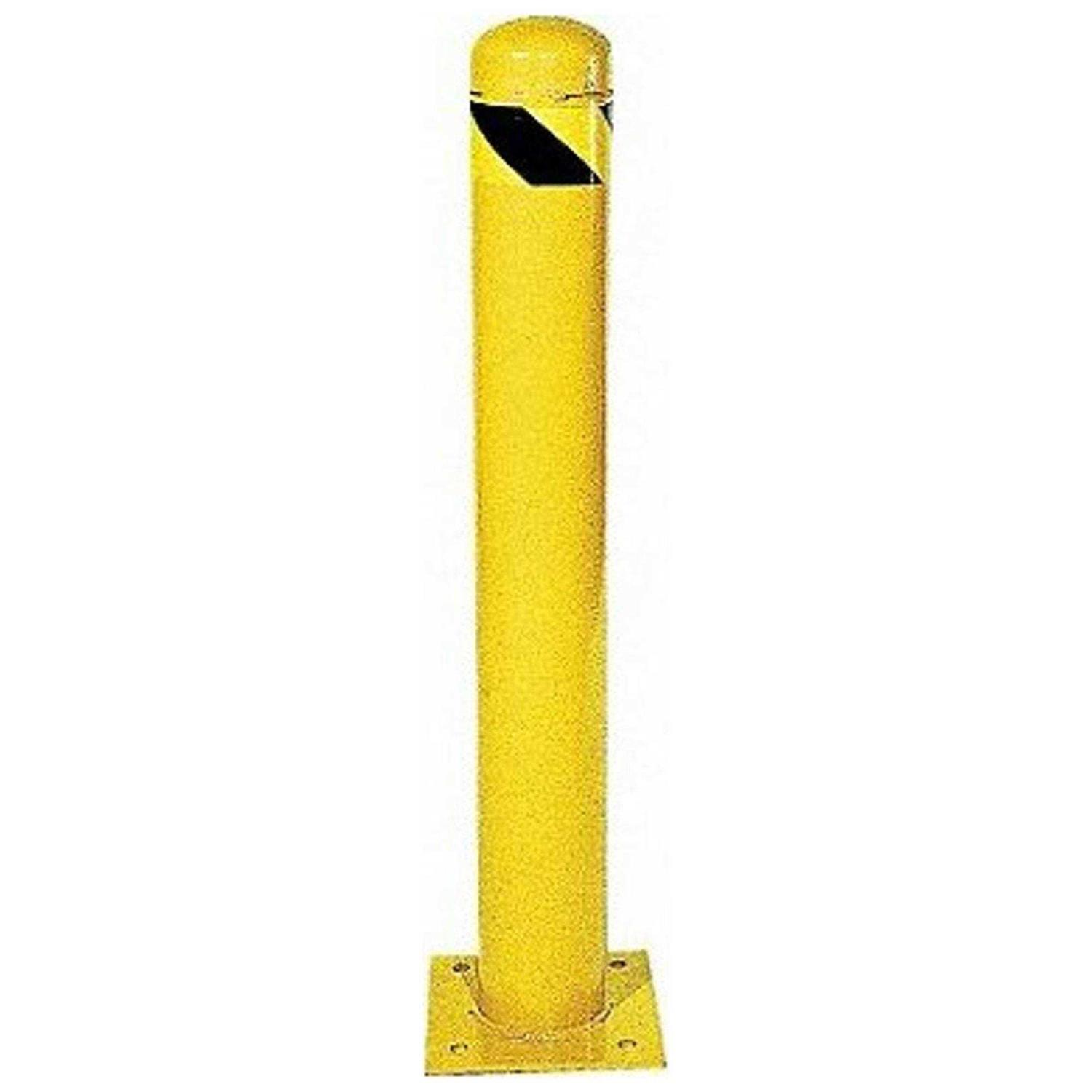 ZORO SELECT Safety Bollard H42In Dia 4 1/2In 1GUD6 - Cheap Fitting