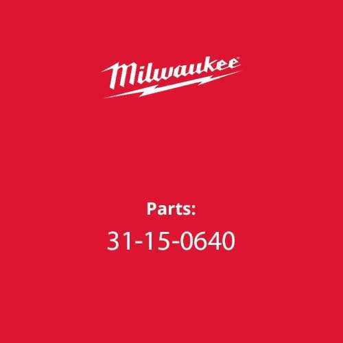 Milwaukee 31-15-0640 Dust Box Assembly - Cheap Fitting
