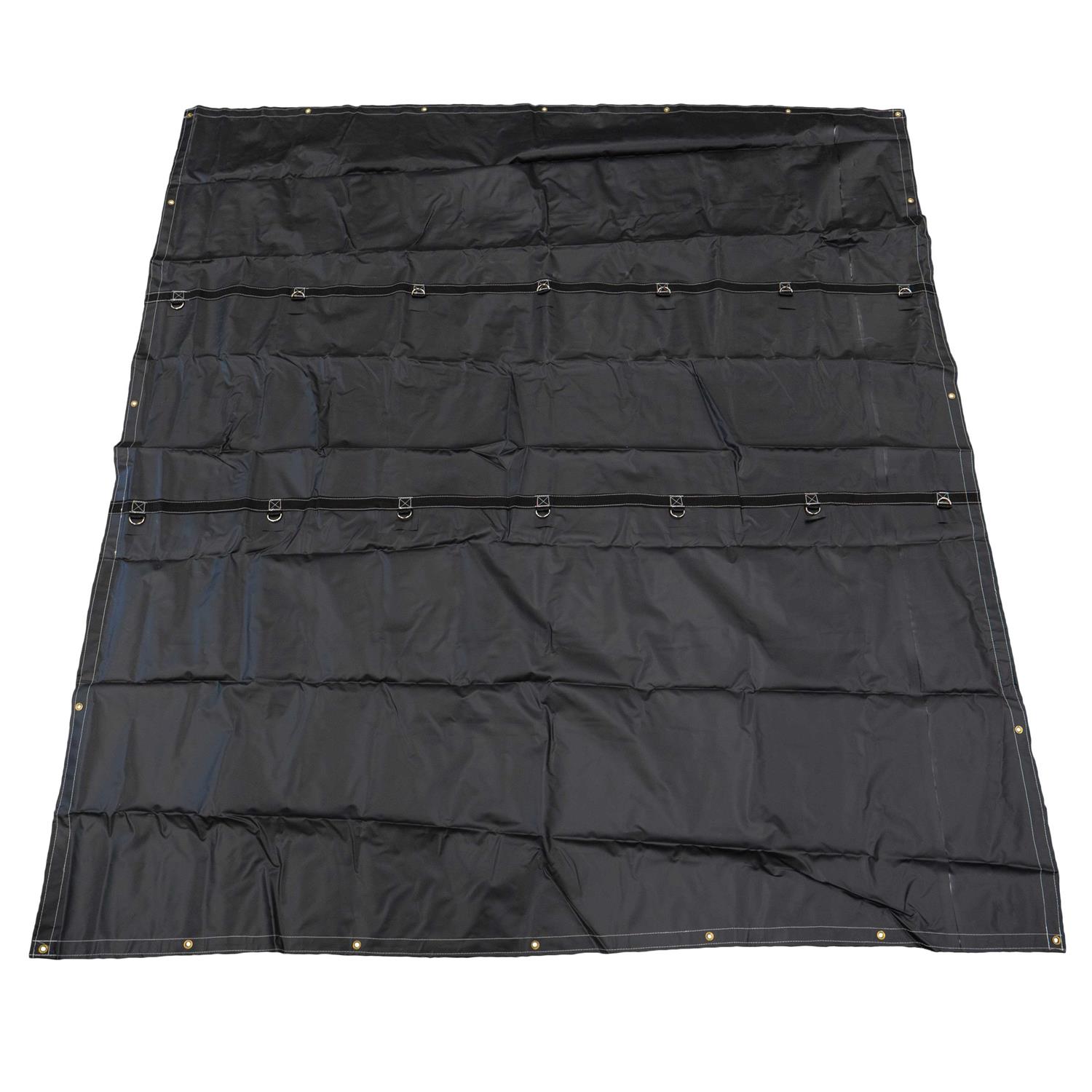 US Cargo Control Heavy Duty Nose Tarp 9.666′ x 10.75 HST9.666X10.75-BLK - Cheap Fitting