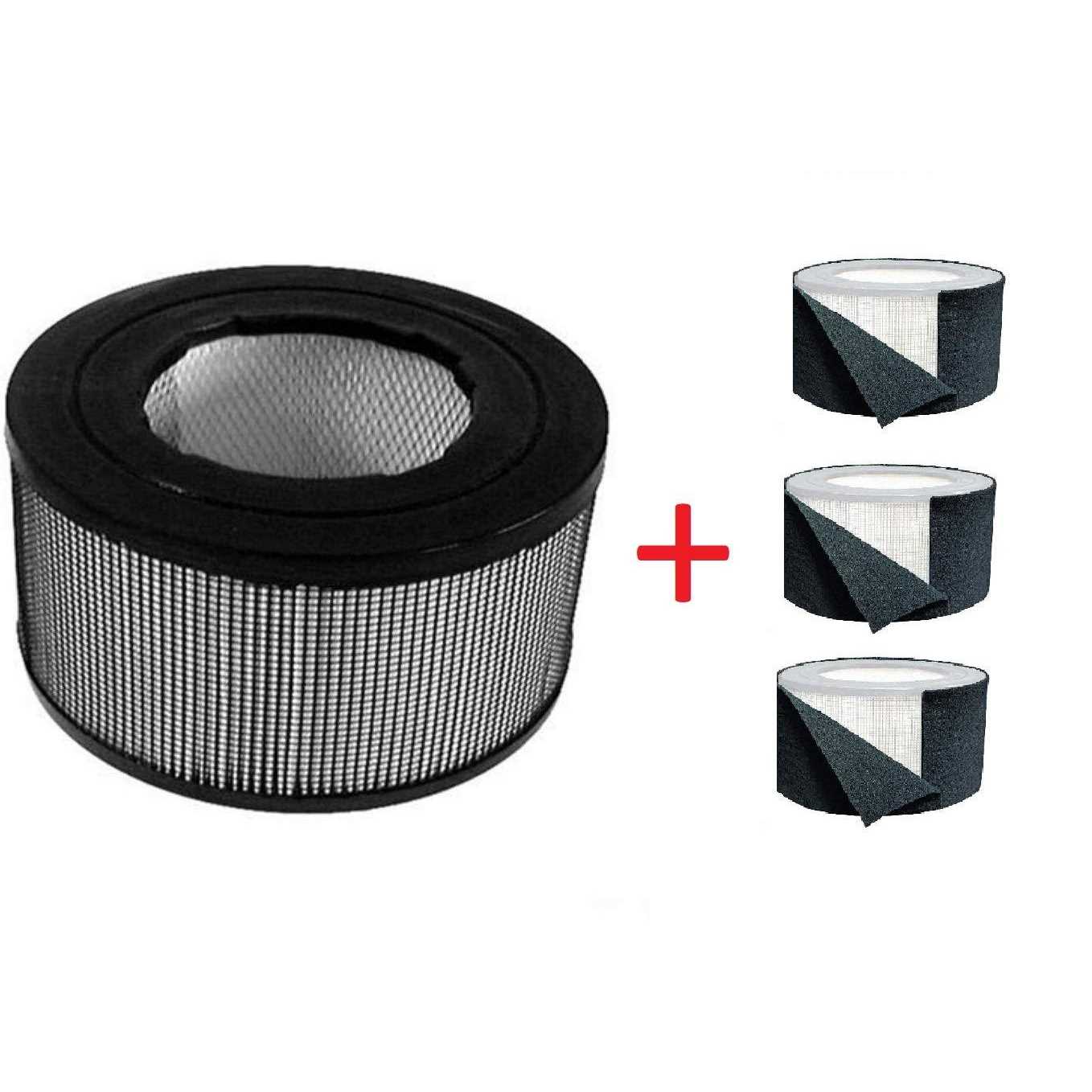 Bluebird Filters Replacement HEPA Filter Carbon Pre Filter Kit for Honeywell 10500 17000 17000-S 17005 OEM Part - Cheap Fitting