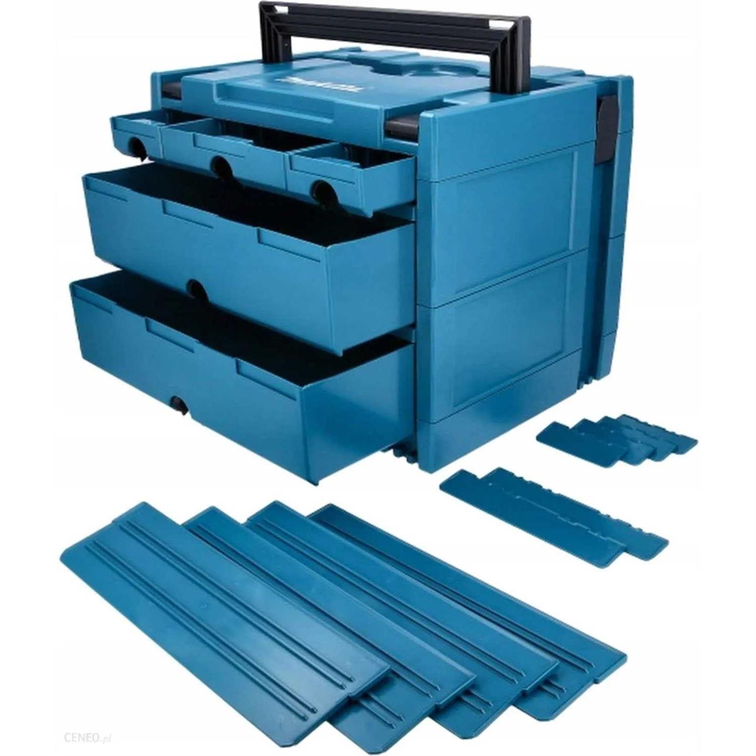Makita P-84349 MAKPAC 5 Drawer Interlocking Case - Cheap Fitting