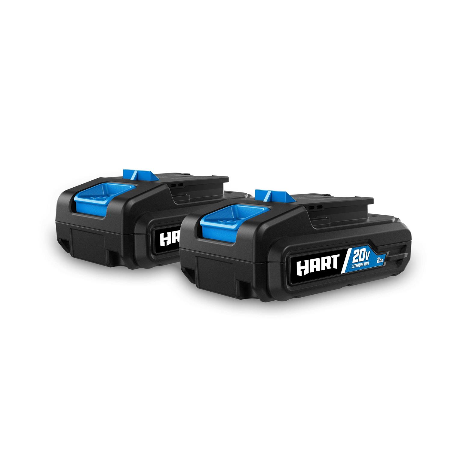 Hart 2-Pack 20-Volt Lithium-Ion 2.0Ah Battery - Cheap Fitting